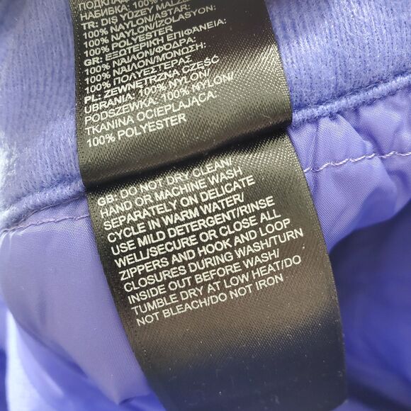 XS The North Face Women's Fourbarrel Insulated Pant Ski Snowboard Blue Low Rise - Picture 12 of 14